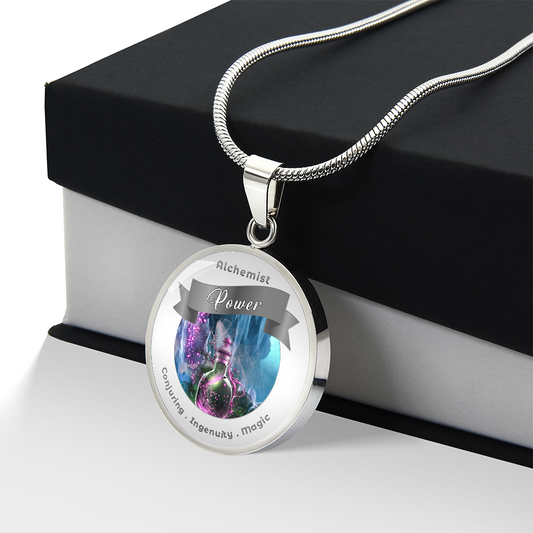 Alchemist 2 - RPG Fantasy Charm Necklace ShineOn Fulfillment