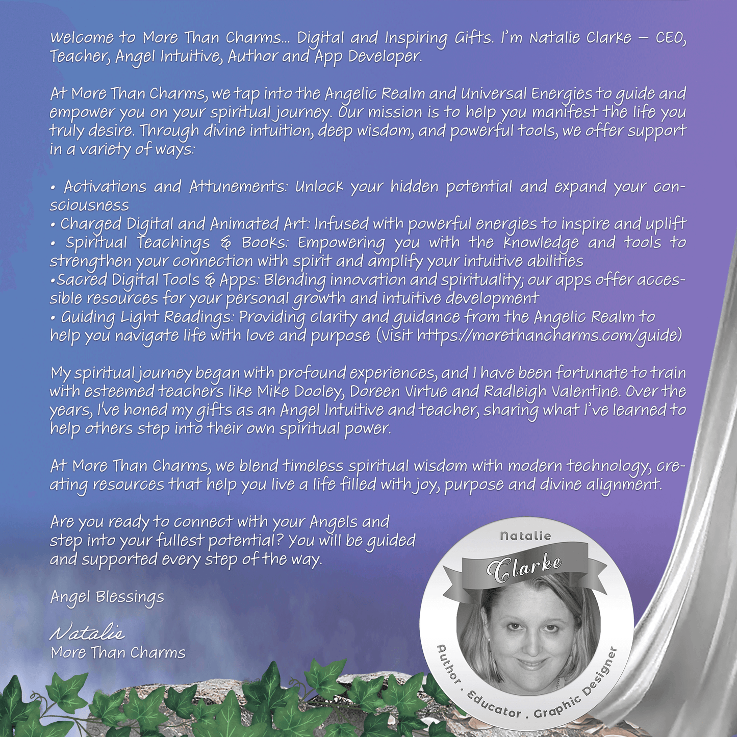 Archangel Ariel Activation - Energy Attunement & Charged Digital Guide Book More Than Charms Digital