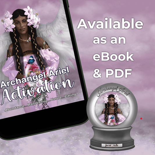 Archangel Ariel (Exotic) Activation - Energy Attunement & Charged Digital Guide Book More Than Charms Digital