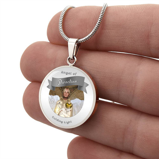 Direction - Guardian Angel Charm Necklace ShineOn Fulfillment