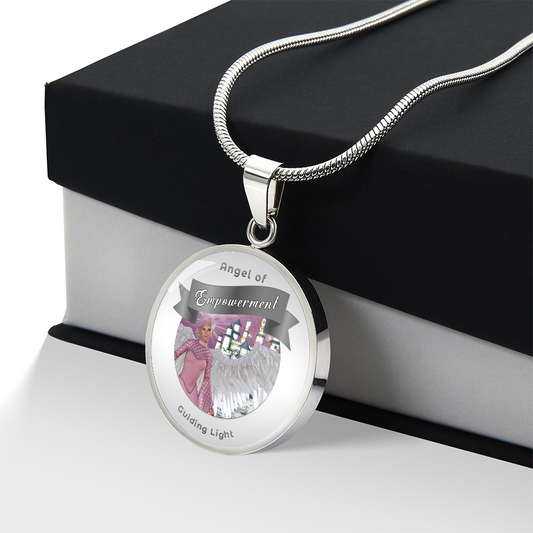 Empowerment - Guardian Angel Charm Necklace ShineOn Fulfillment