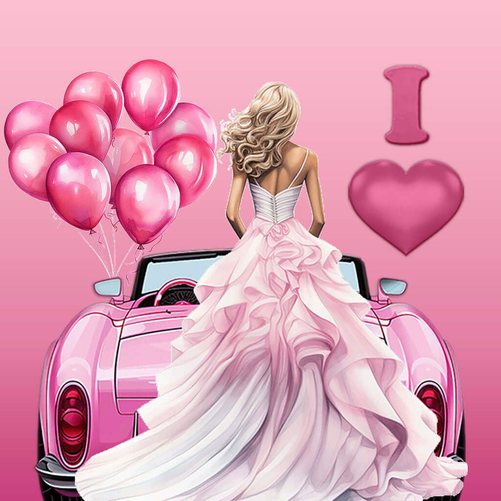 I Love Pink: iMessage Sticker Pack - Download For FREE More Than Charms Digital