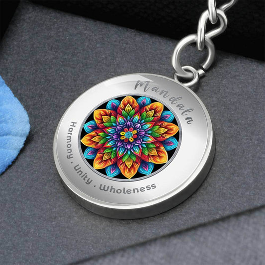 Mandala - Charm Keychain ShineOn Fulfillment