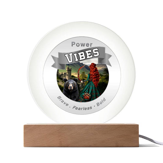 Power Vibes USB LED Light — Brave Archer ShineOn Fulfillment