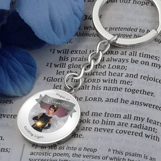 Recognition - Guardian Angel Charm Keychain ShineOn Fulfillment