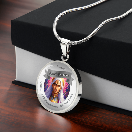 Sanat Kumara - Charm Necklace For Unity, Enlightenment & Divine Love ShineOn Fulfillment