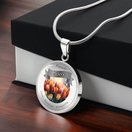 Tulip - Charm Necklace ShineOn Fulfillment