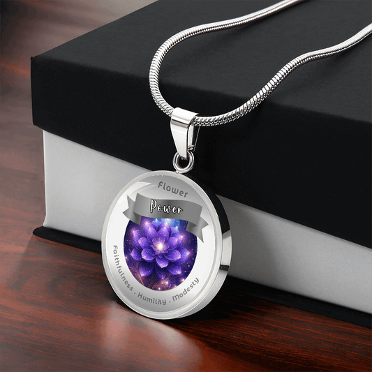 Violet - Charm Necklace ShineOn Fulfillment