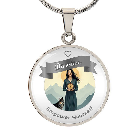Direction Affirmation Pendant