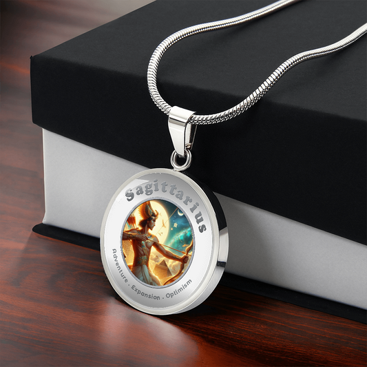 Sagittarius - Charm Necklace ShineOn Fulfillment