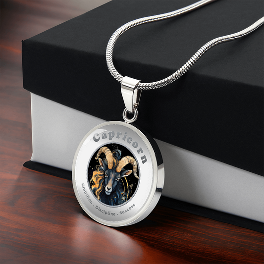 Capricorn - Charm Necklace ShineOn Fulfillment