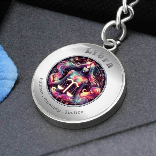 Libra - Charm Keychain ShineOn Fulfillment