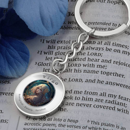 Virgo - Charm Keychain ShineOn Fulfillment