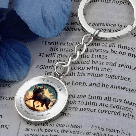 Taurus - Charm Keychain ShineOn Fulfillment