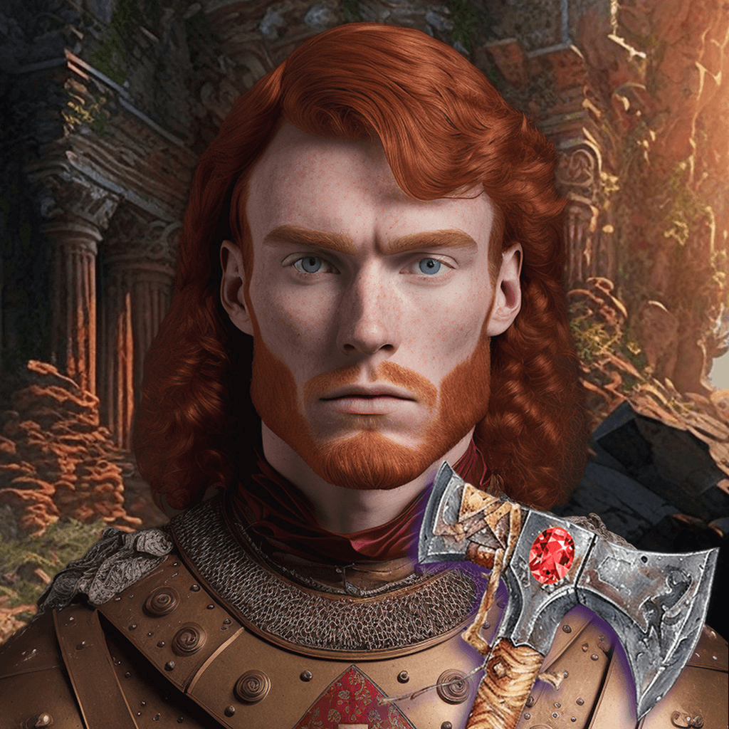 Fighter - Fantasy Character - - More Than Charms