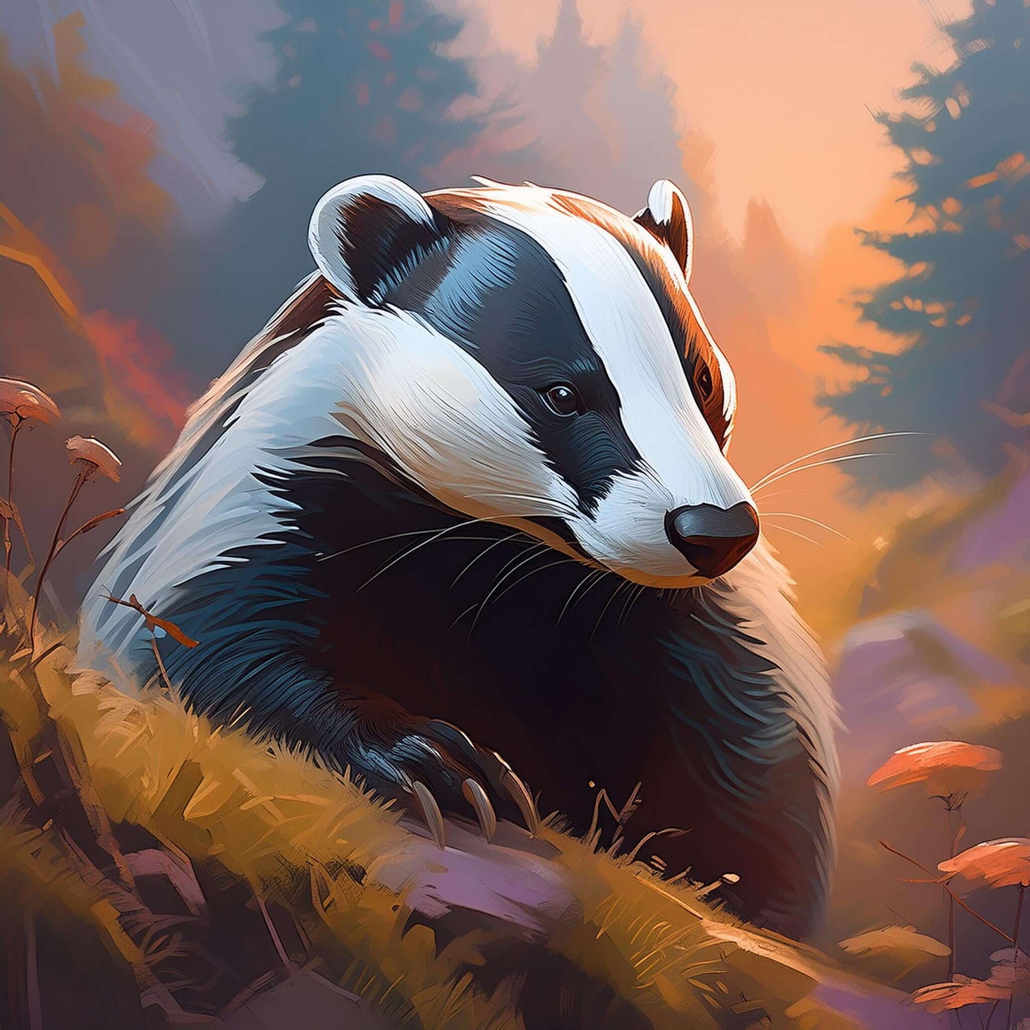 Badger - Power Animal - - More Than Charms