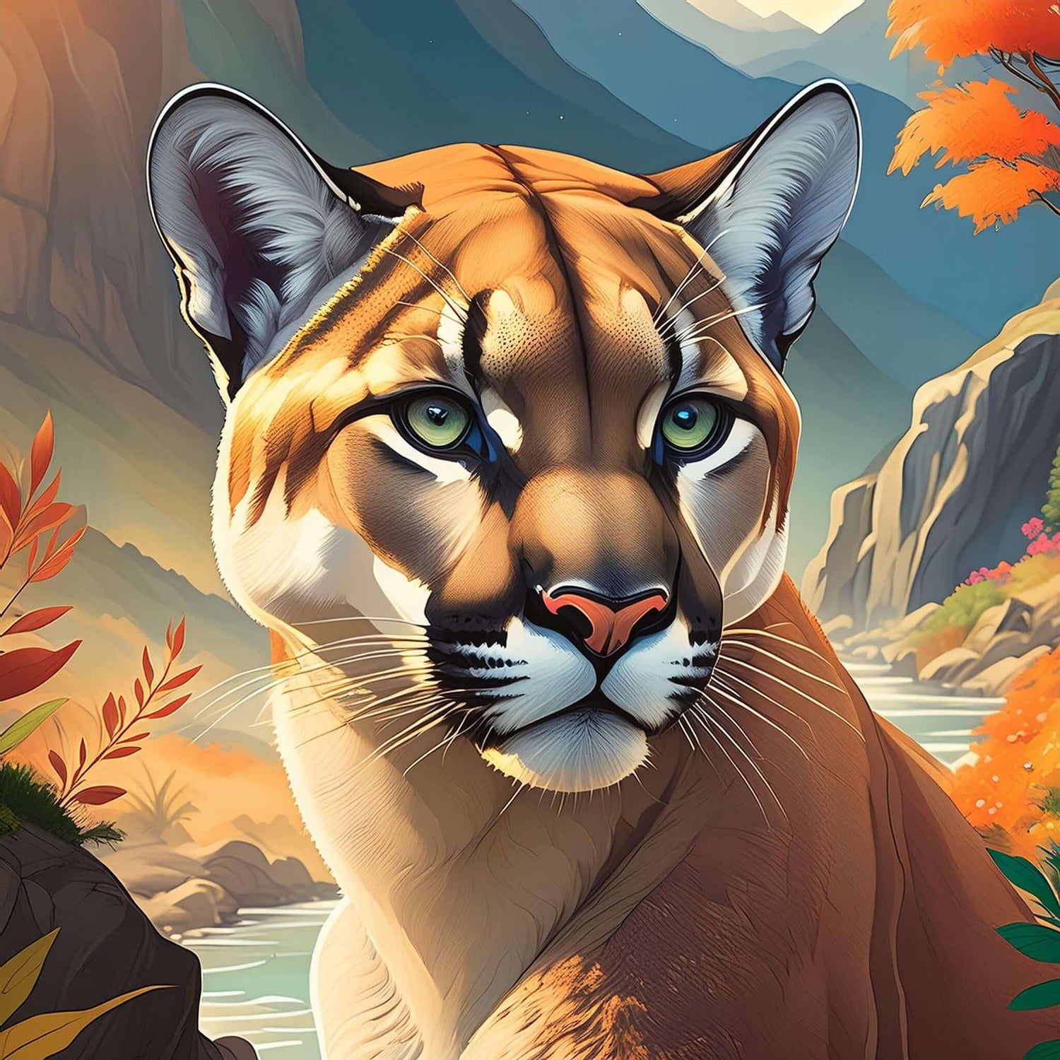 Cougar - Power Animal - - More Than Charms