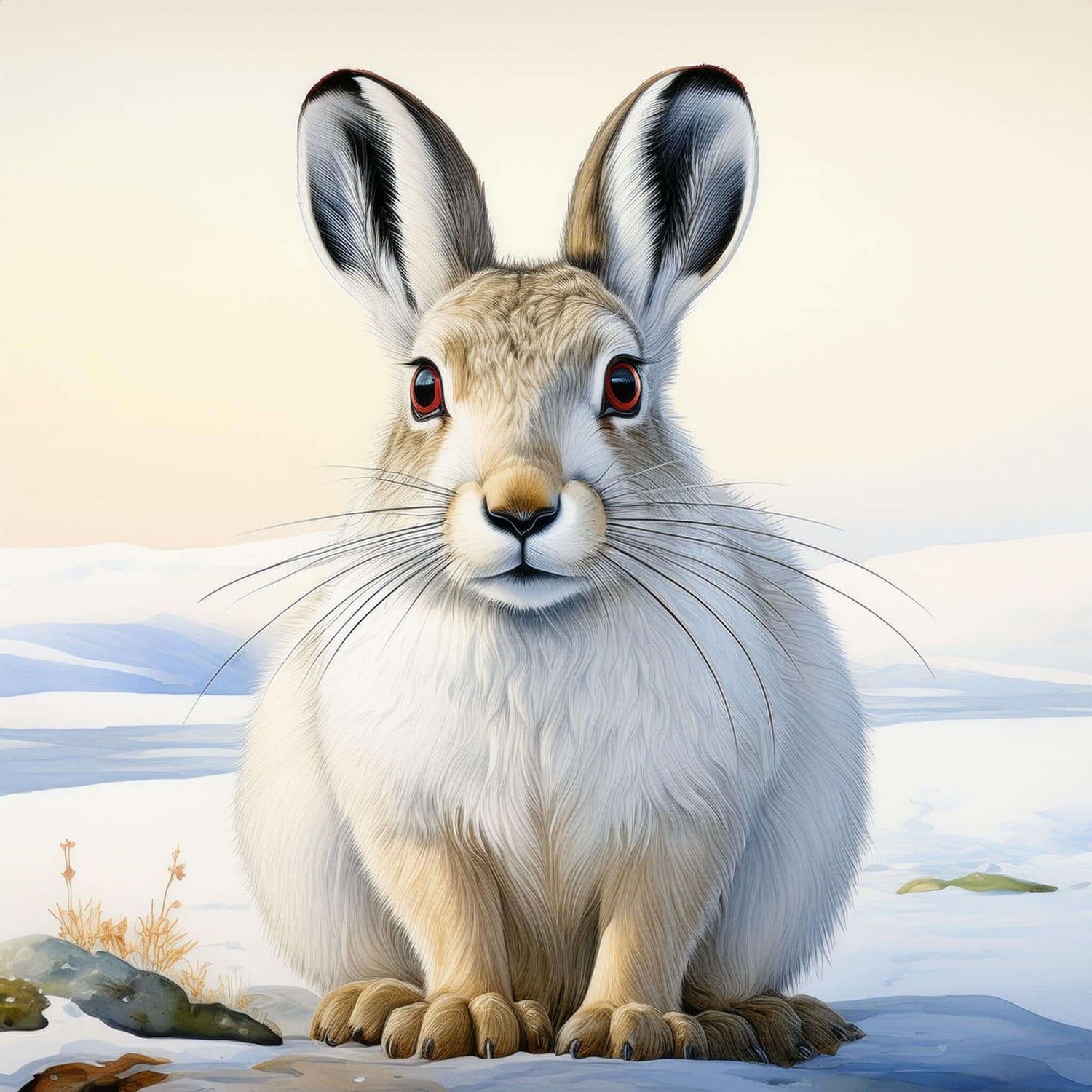Arctic Hare - Power Animal-More Than Charms