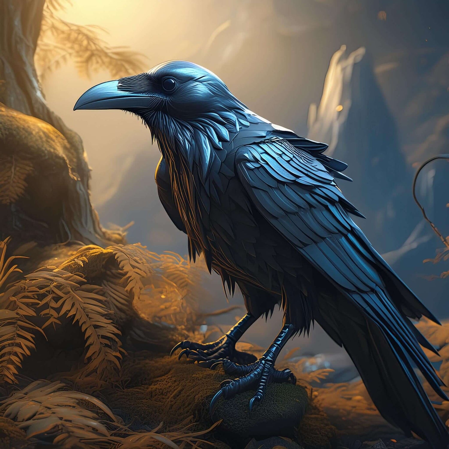 Raven - Power Animal - - More Than Charms