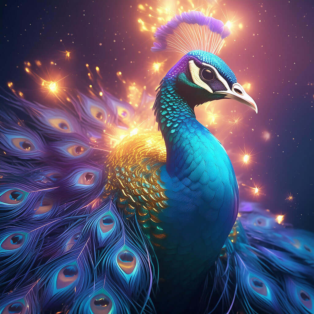 Peacock - Power Animal-More Than Charms