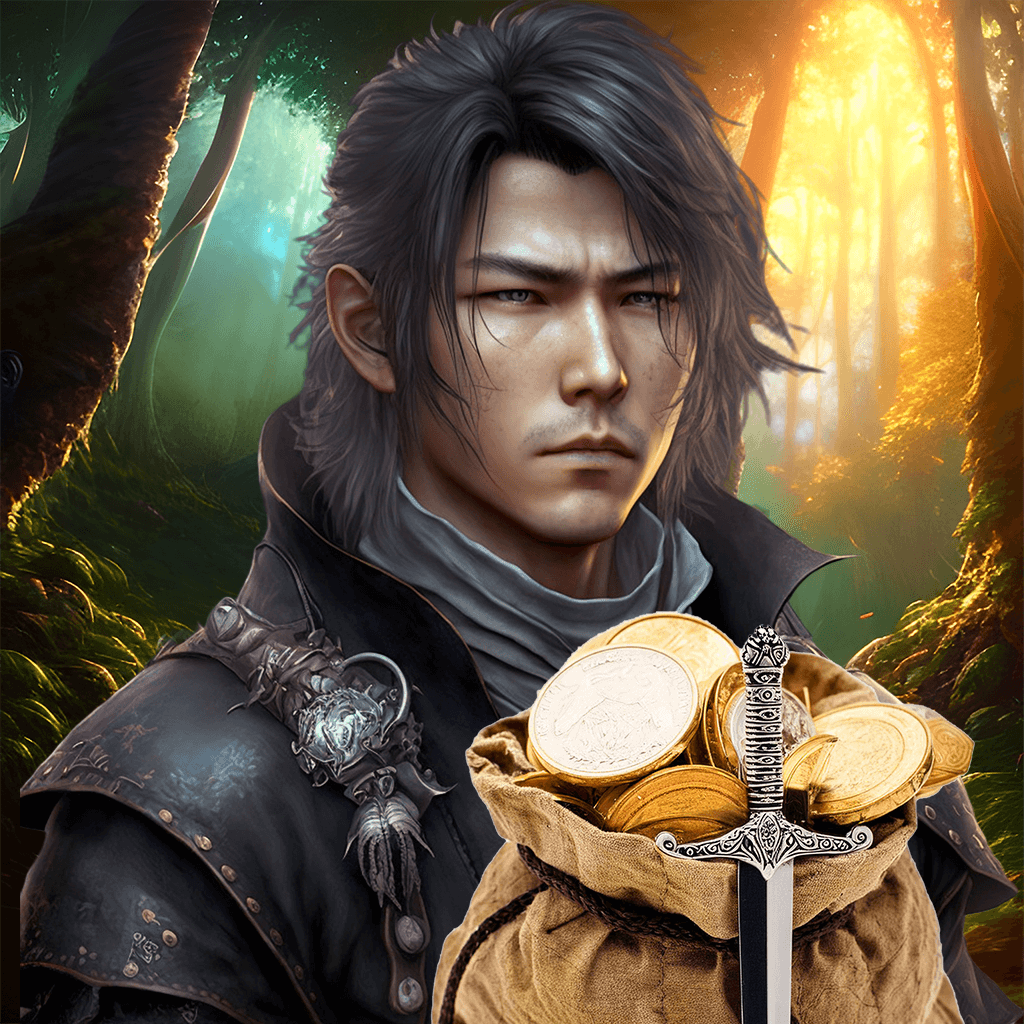 Rogue - Fantasy Character - Now you can enhance your tabletop fantasy game experience with this character journal. Record awesome adventures as your Rogue creeps into hidden chambers, crumbling castles and damp dungeons…Immerse yourself in a magical journ