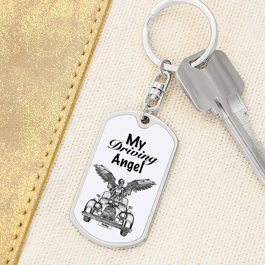 Angel Keychain - Ultimate Parking and Driving Companion ShineOn Fulfillment