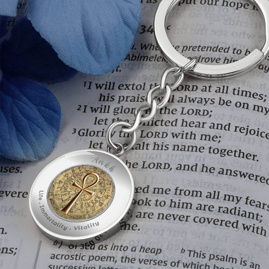 Ankh - Charm Keychain ShineOn Fulfillment