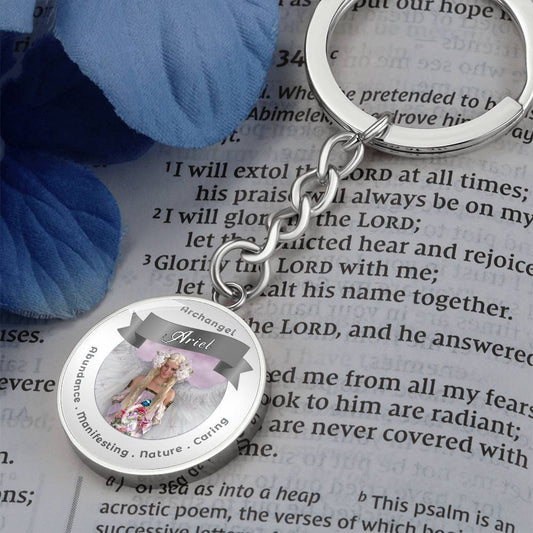 Archangel Ariel- Charm Keychain ShineOn Fulfillment