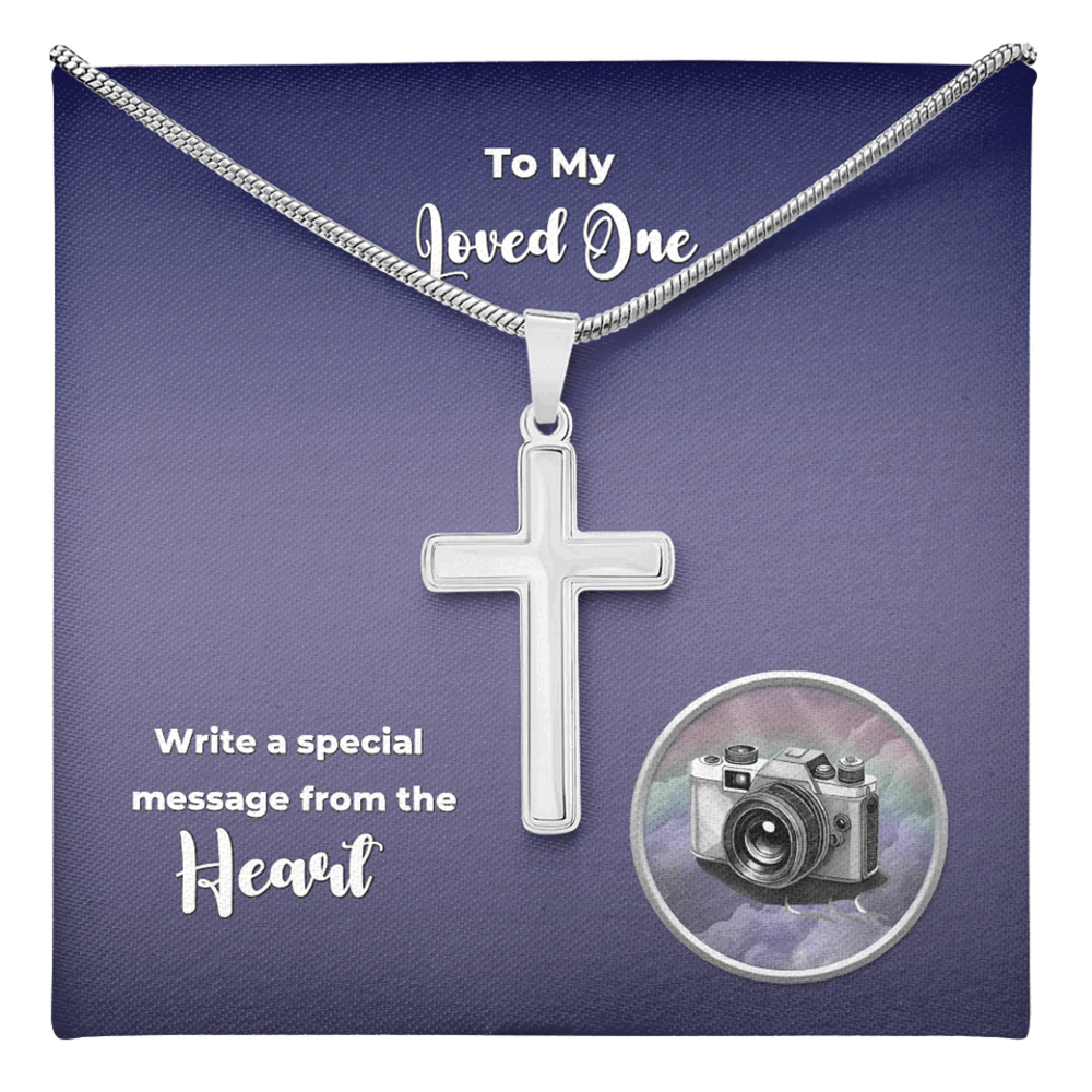Artisan Cross - Custom Message Card Shineon
