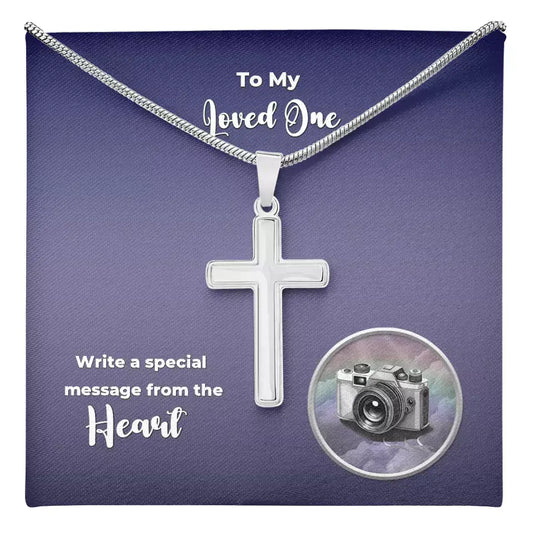 Artisan Cross - Custom Message Card Shineon