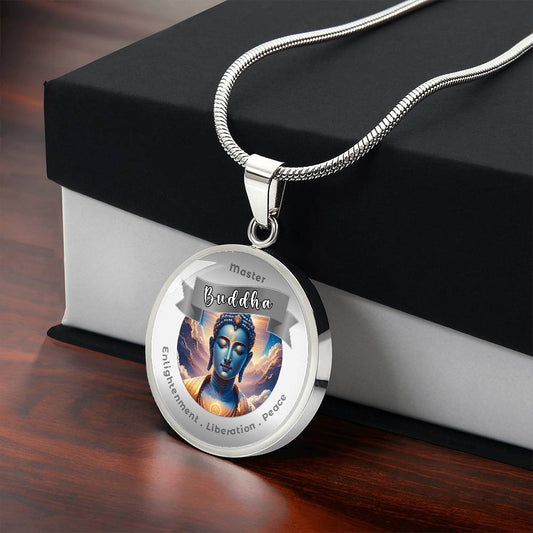 Buddha - Charm Necklace For Enlightenment, Liberation & Peace ShineOn Fulfillment
