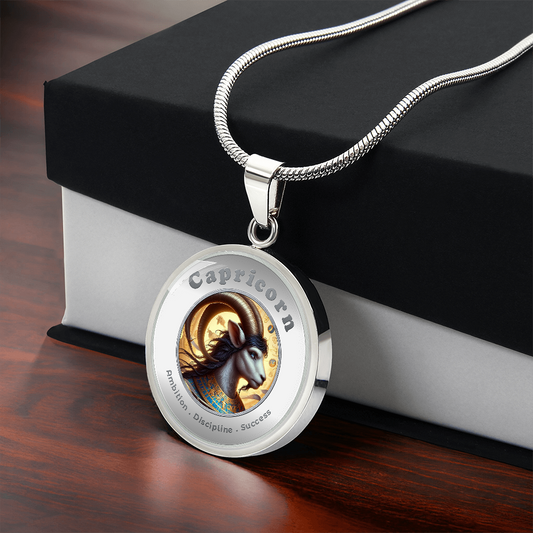 Capricorn - Charm Necklace ShineOn Fulfillment