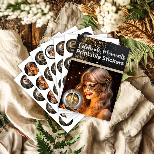 Celebrate Moments Printable Stickers More Than Charms Digital