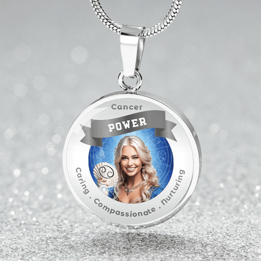 Divine Feminine Cancer - Charm Necklace ShineOn Fulfillment