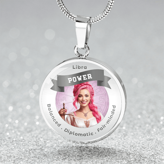 Divine Feminine Libra - Charm Necklace ShineOn Fulfillment