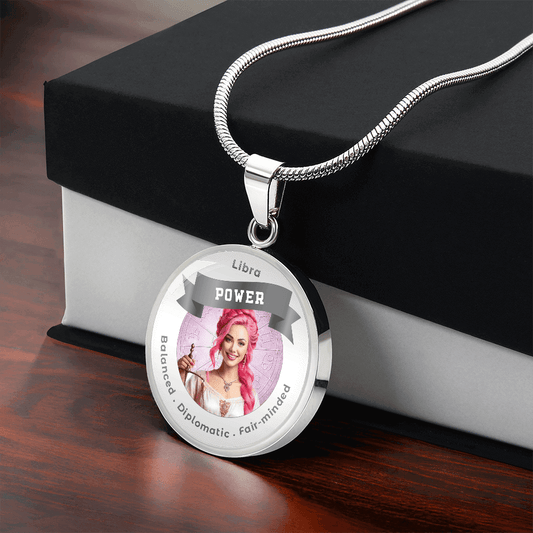 Divine Feminine Libra - Charm Necklace ShineOn Fulfillment