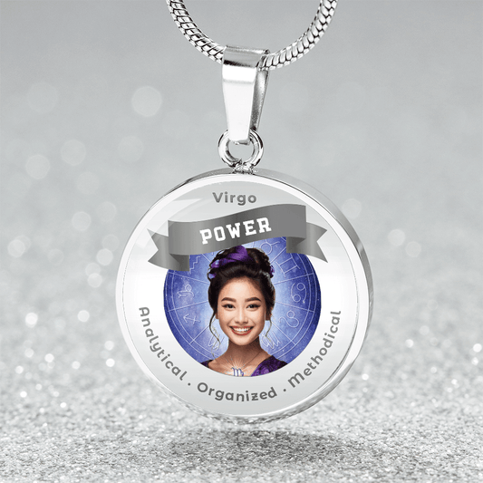 Divine Feminine Virgo - Charm Necklace ShineOn Fulfillment