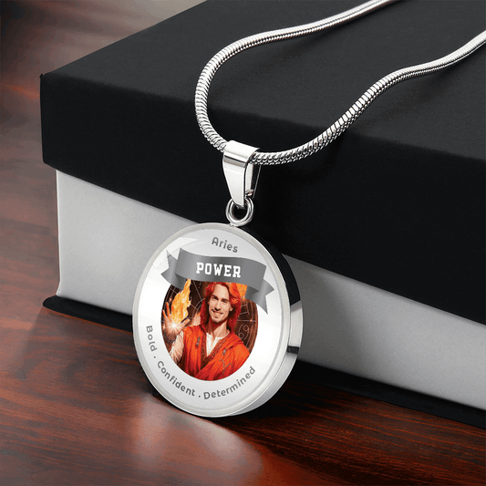 Divine Masculine Aries - Charm Necklace ShineOn Fulfillment