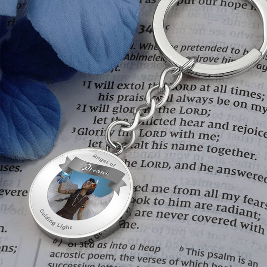 Dreams - Guardian Angel Charm Keychain ShineOn Fulfillment