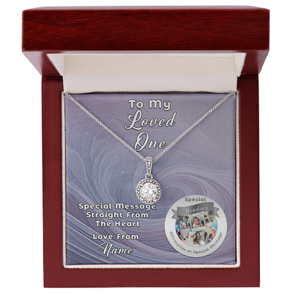 Eternal Hope Necklace with Custom Designed Message Card ShineOn Fulfillment