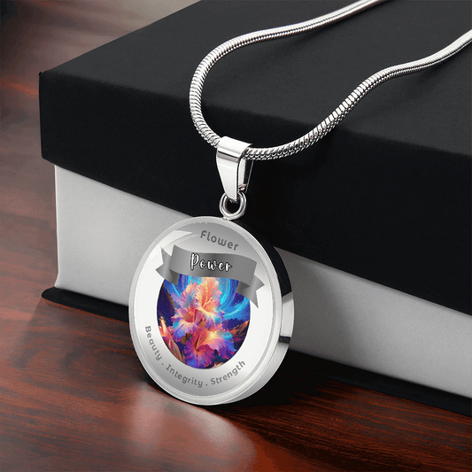 Gladiolus - Charm Necklace ShineOn Fulfillment