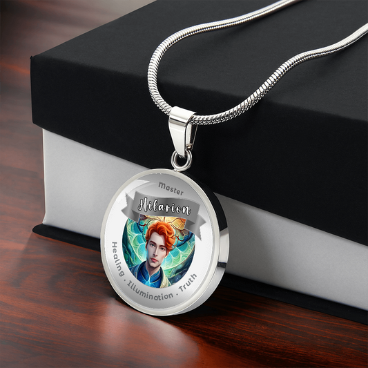 Hilarion - Charm Necklace For Healing, Illumination & Truth ShineOn Fulfillment