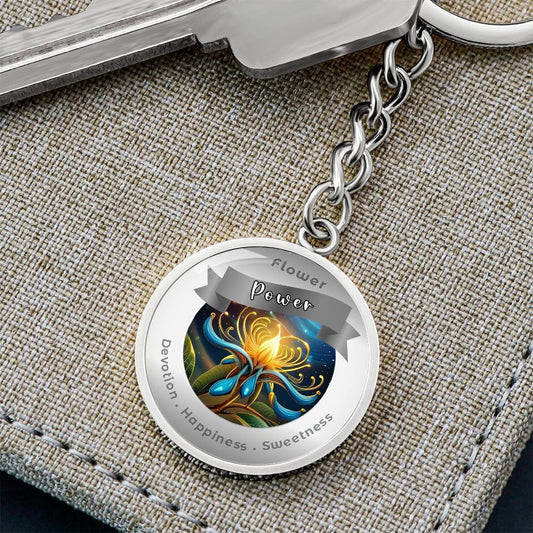 Honeysuckle - Charm Keychain ShineOn Fulfillment