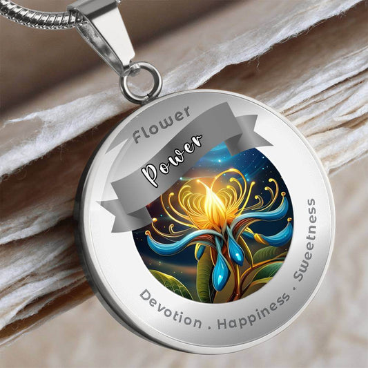 Honeysuckle - Charm Necklace ShineOn Fulfillment