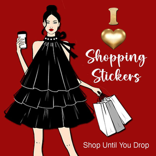 I Love Shopping: iMessage Sticker Pack More Than Charms Digital