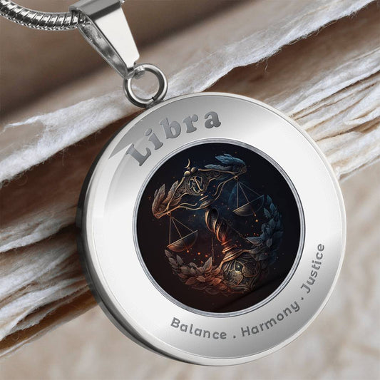 Libra- Charm Necklace ShineOn Fulfillment