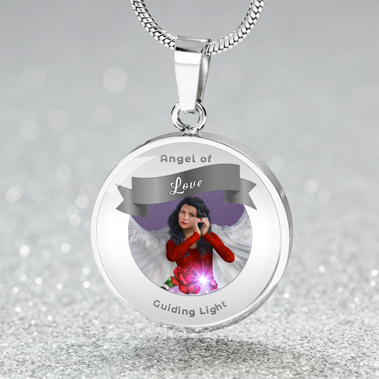 Love - Guardian Angel Charm Necklace ShineOn Fulfillment