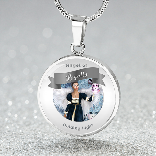 Loyalty - Guardian Angel Charm Necklace ShineOn Fulfillment