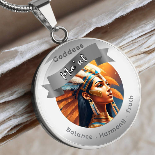Ma’at - Charm Necklace ShineOn Fulfillment