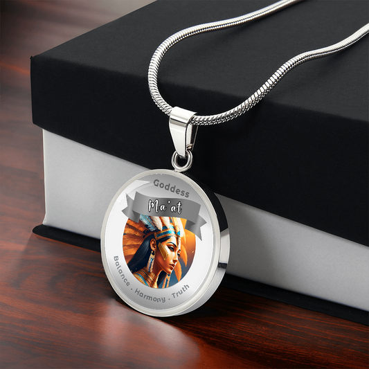 Ma’at - Charm Necklace ShineOn Fulfillment